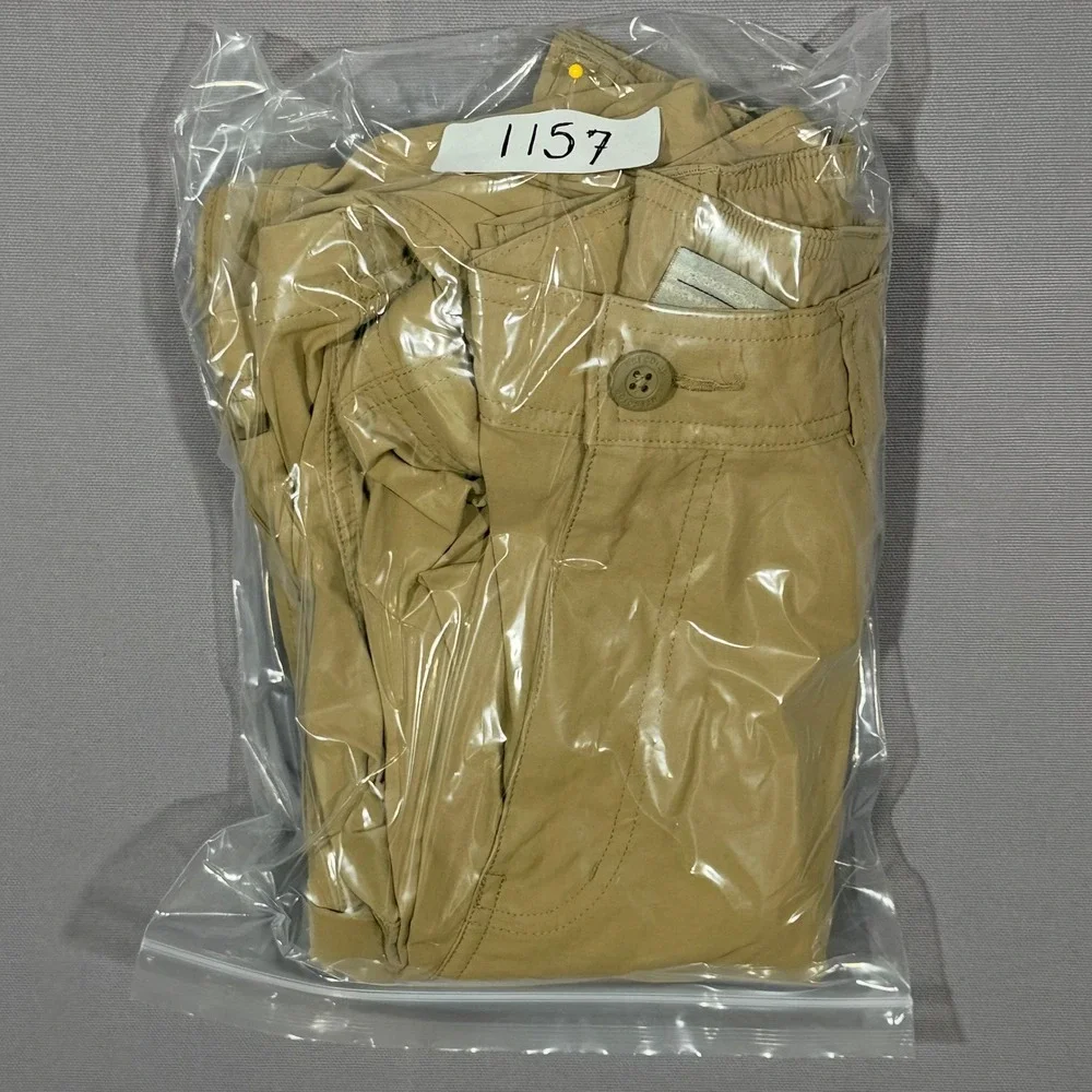 REI Co-op Convertible Cargo Pants Mens 38x32 Khaki Zip Off Hiking Utility - Picture 12 of 12